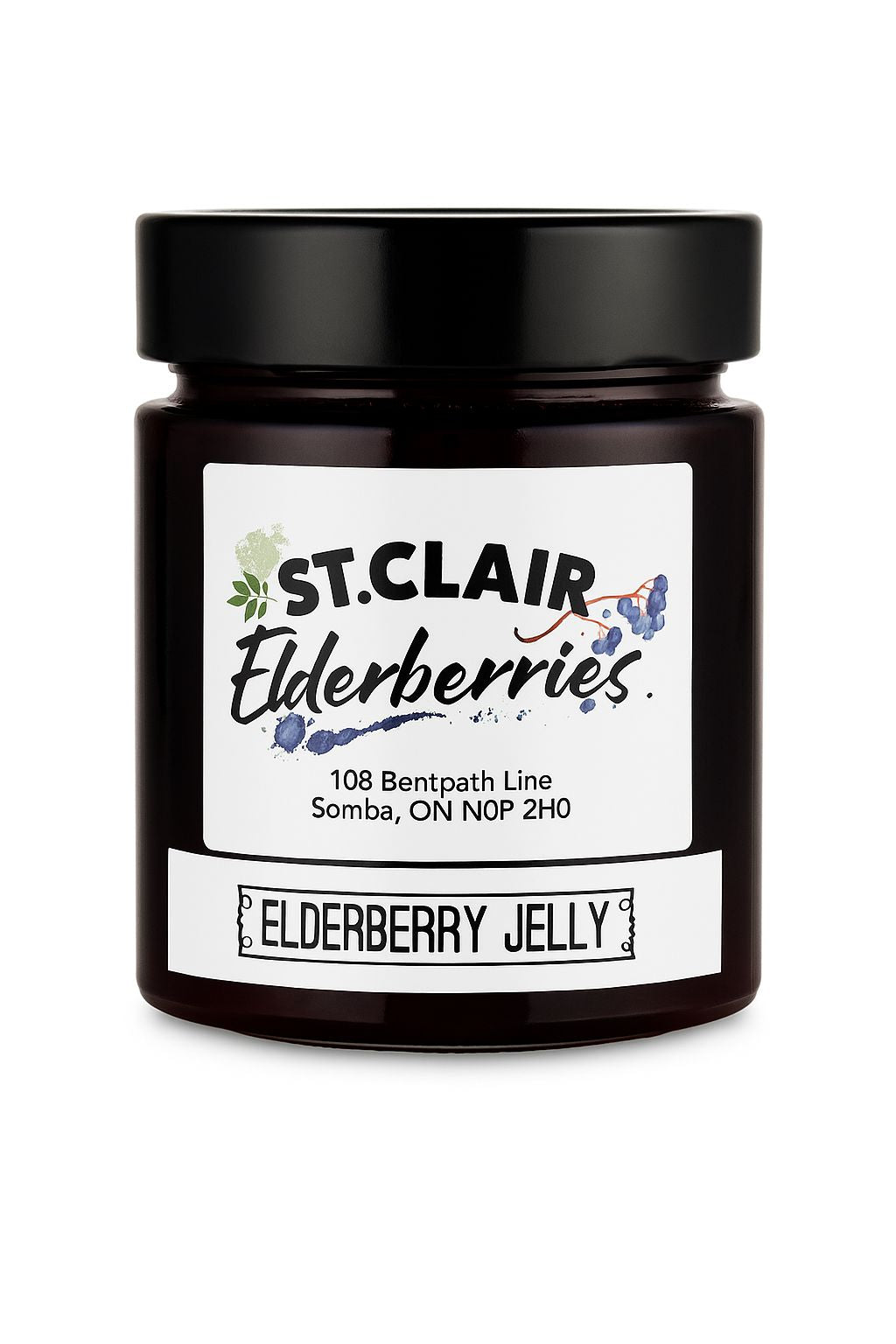 St Clair Elderberry Jam- 250ml