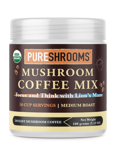 PureShrooms Instant Coffee Mixes