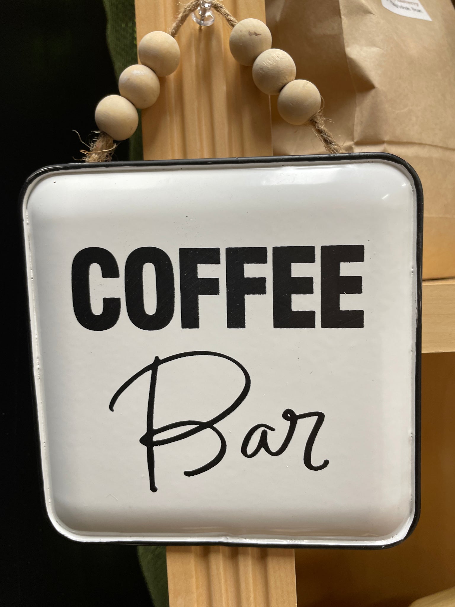 Coffee Bar Sign