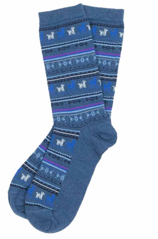 Pokoloko Alpaca Print Socks